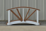Poly Ornamental 3' Landscape Bridge, Carmel/White