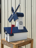 Poly USPS Mailbox with Dutch Windmill