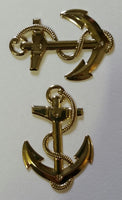2-Mini-mini brass decorative lighthouse anchors
