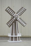 30" Octagon Poly Dutch Windmill (Clay/white trim)