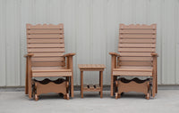 Poly Lumbar Back Gliding Rocker