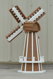 30" Octagon Poly Dutch Windmill (Carmel with white trim)