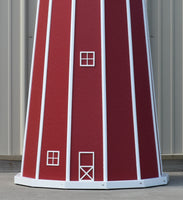 8 foot Solar and Electric Powered Poly Lighthouses. (Poly Lumber Lighthouses)