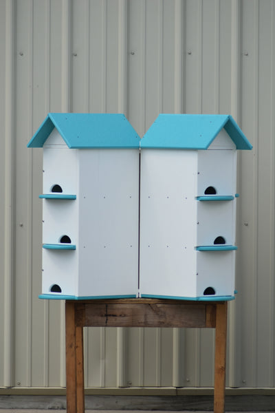 12 Hole Purple Martin House